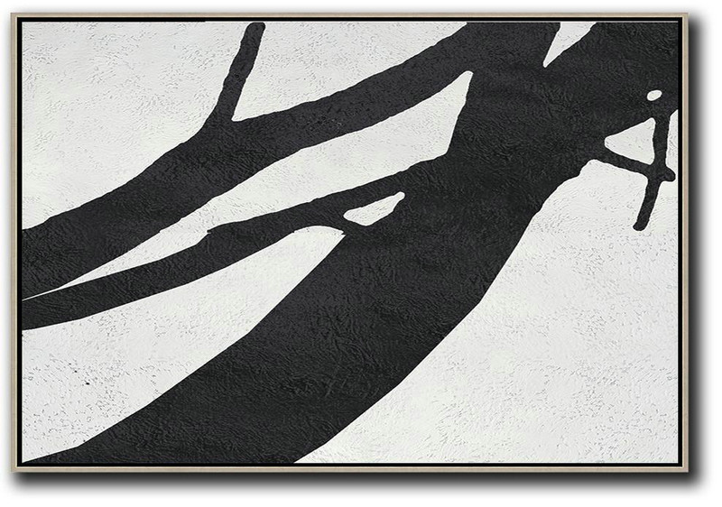 Big Canvas Painting,Oversized Horizontal Minimal Art On Canvas - Large Canvas Wall Art For Sale